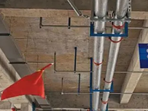 藤县管廊支架的安装方法